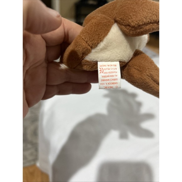 TY Beanie Baby Rare Retired 1st Original Mint Condition 1996 "Pouch" Kangaroo - Picture 11 of 16